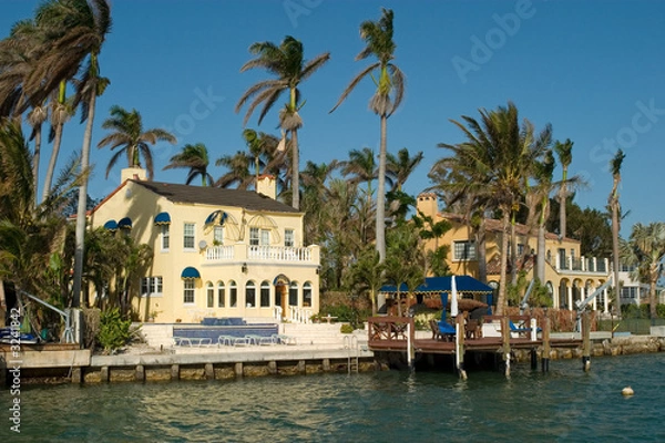 Obraz ligth yellow mansion