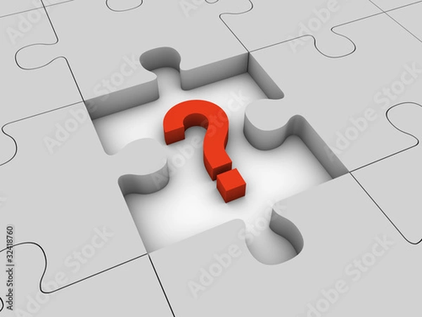 Fototapeta Missing piece