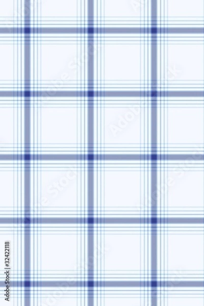 Obraz チェック　紺（ネイビー）