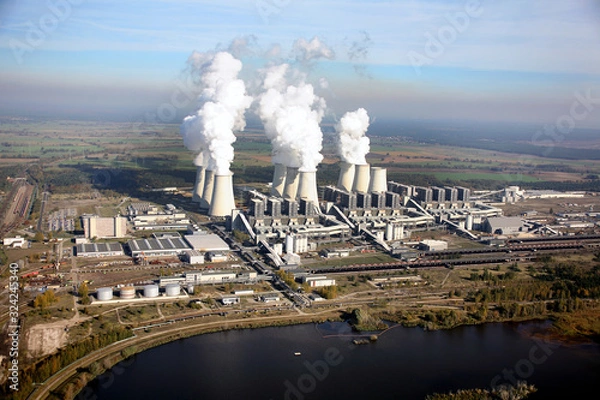 Obraz Braunkohlekraftwerk