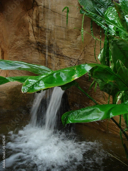 Obraz Kleiner Wasserfall