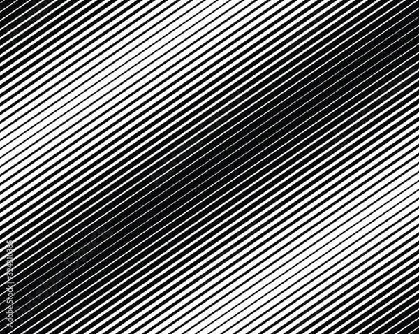 Fototapeta Abstract background with optical illusion wave. Black and white horizontal lines with wavy distortion effect for prints, web pages, template, posters, monochrome backgrounds and pattern