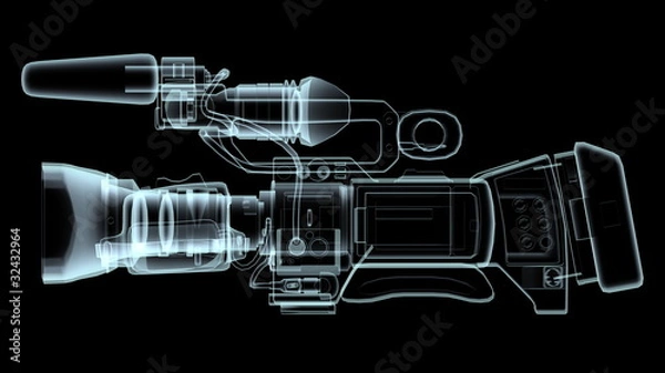 Fototapeta ビデオカメラ