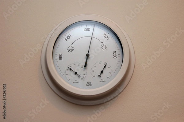 Obraz barometer hygrometer thermometer