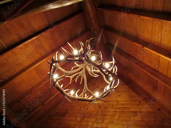 Obraz Antler chandelier