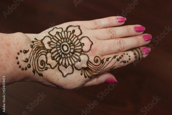 Obraz Henna tattoo