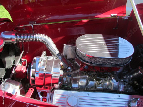 Obraz Classic car motor