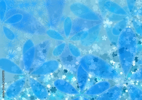 Obraz blue background