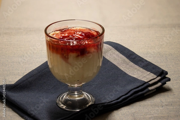 Obraz Himbeertraum Dessert