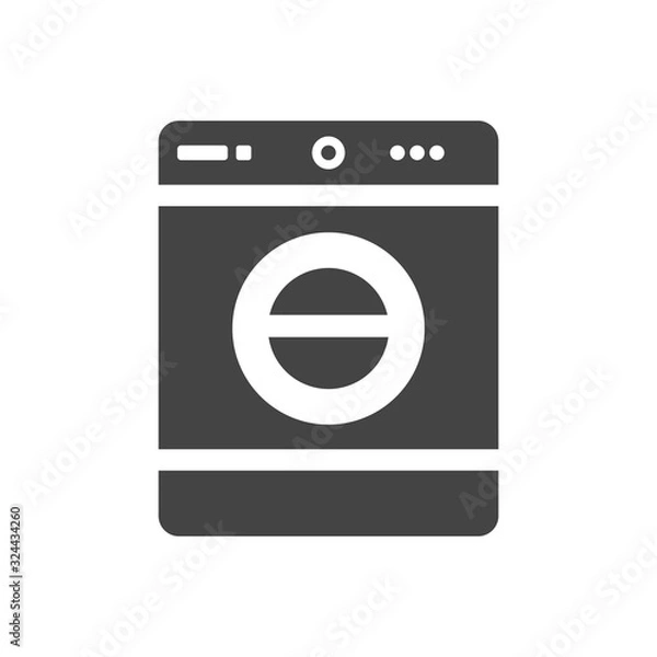 Obraz washer washing machine laundry icon