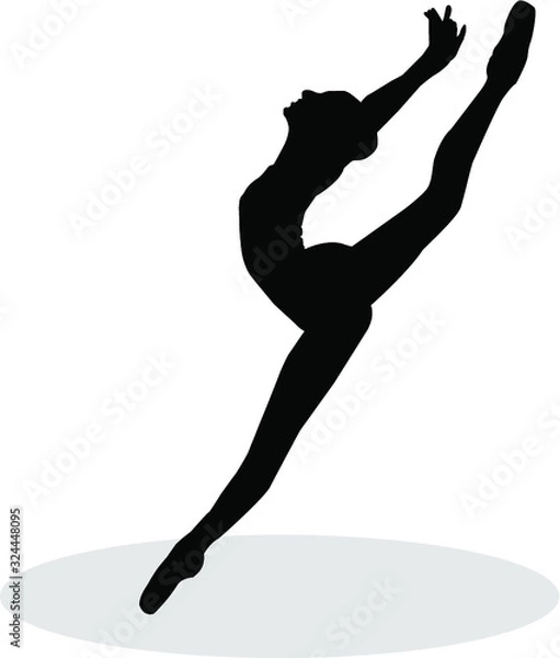 Fototapeta Ballarina Illustration