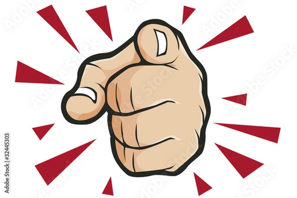 Obraz Chcę cię, ręka