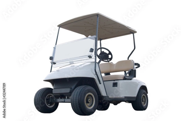 Fototapeta golf cart