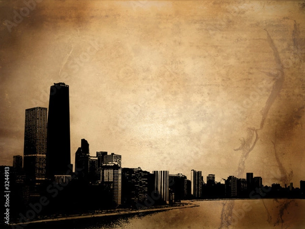 Obraz grunge buildings