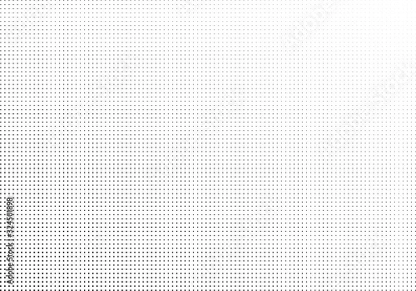 Fototapeta Abstract halftone dotted background. Monochrome pattern with dot and circles.  Vector modern pop art texture for posters, sites, business cards, cover postcards, interior design, labels, stickers.