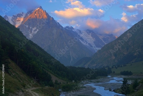 Obraz Morning in mountains