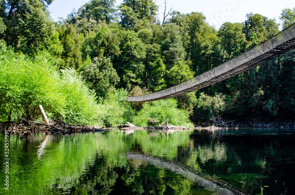 Obraz bridge over the river