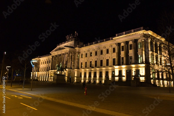 Obraz Schloss bei Nacht