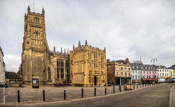 Fototapeta Centrum miasta Cirencester