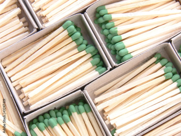 Fototapeta boxes of matches