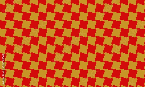 Fototapeta 和文様 千鳥卍