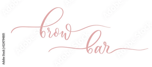 Fototapeta brow bar