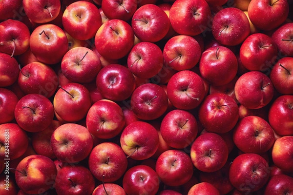 Obraz Full Frame Shot Of Red Apples