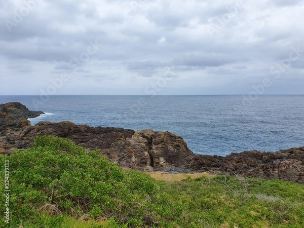 Fototapeta View of the sea from Kiama