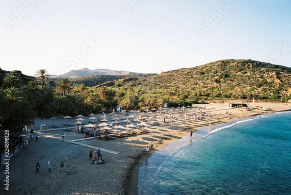 Obraz Palm beach in Crete Island