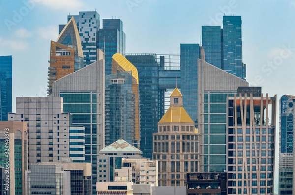 Fototapeta Singapore cityscape