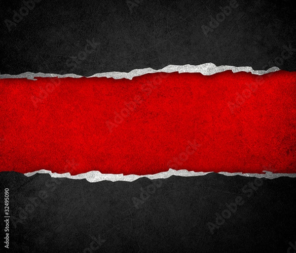 Obraz zgrywanie papieru
