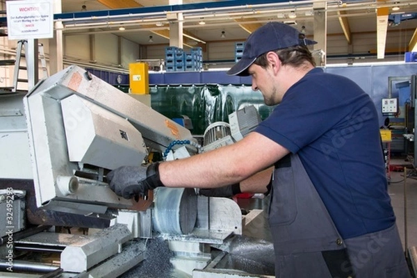 Obraz Facharbeiter in der Metallindustrie