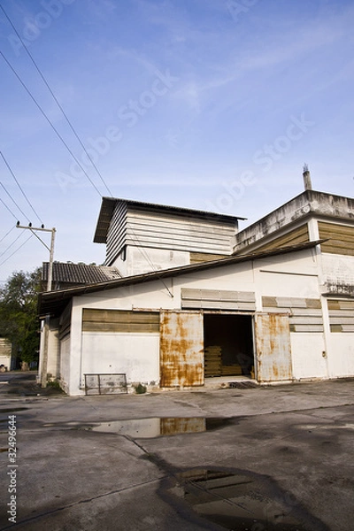 Obraz factory building