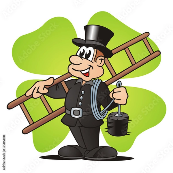Obraz Chimney Sweeper Cloverleaf