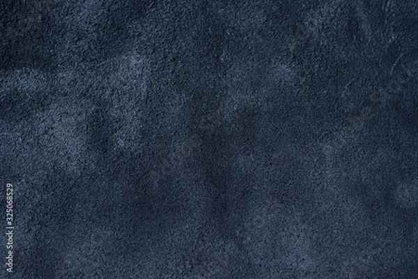 Obraz blue suede leather texture background closeup