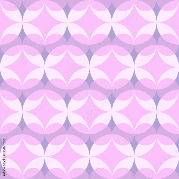 Obraz Abstract vector seamless pattern. Abstract geometric design.