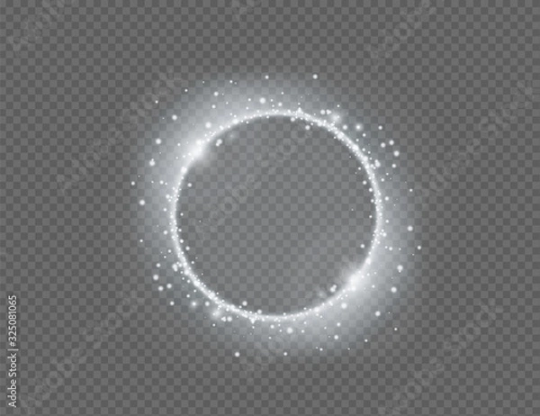 Fototapeta abstract transparent light effect background