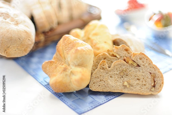 Fototapeta ナッツ入りパン