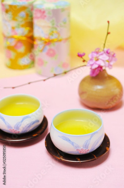 Fototapeta 煎茶 緑茶 日本茶