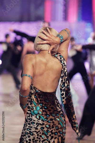Obraz Latin dancer in a movement