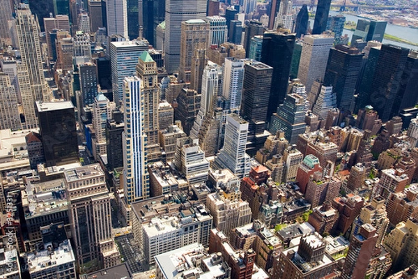 Obraz manhattan rooftops