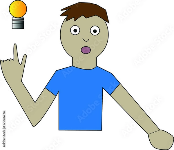 Obraz I have a good idea