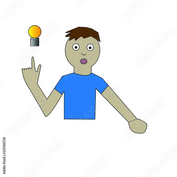 Obraz I have a good idea