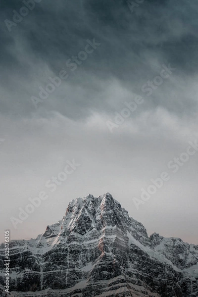 Obraz Pointed Mountain Peak