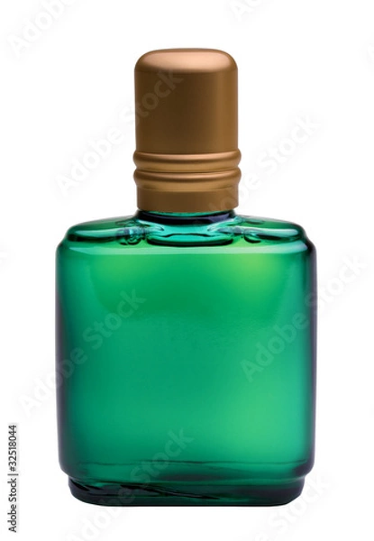 Obraz isolated cologne bottle