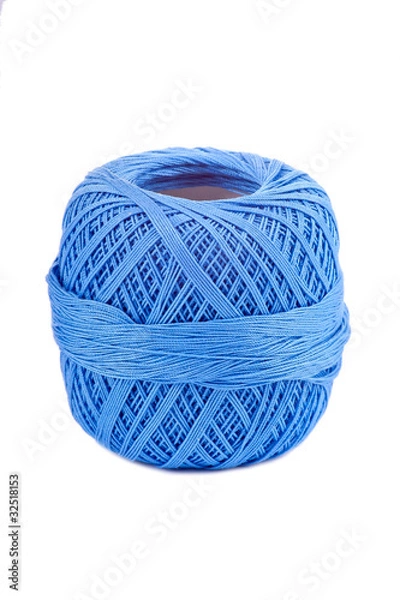 Obraz Blue cotton spool