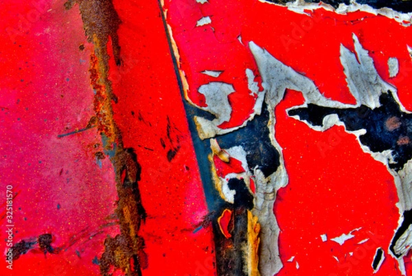 Obraz Red Barrel Abstract