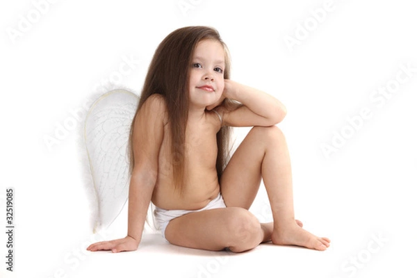 Obraz four-year girl