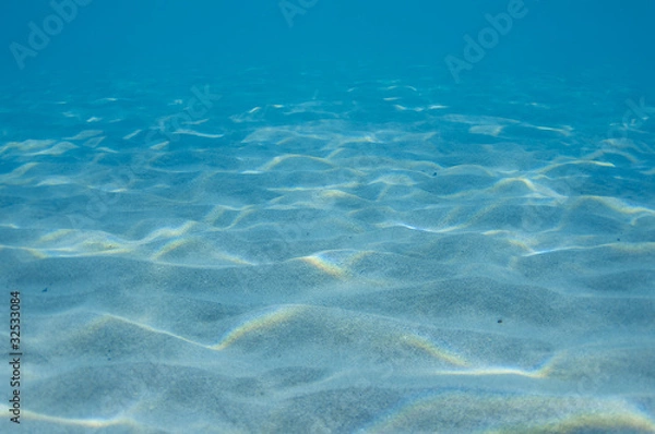 Obraz Light Dappled Sandy Bottom Fading to Infinity
