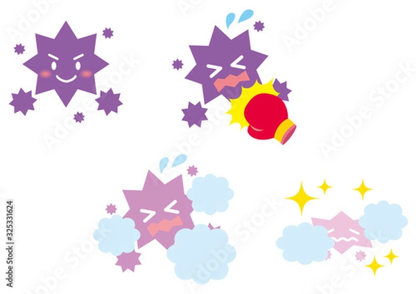 Fototapeta ウイルス